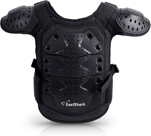 Seahouse Kids Dirt Chest Spine Protector Body Protective Vest Gear for Bike Motocross Snowboarding Skiing (M for height 45"-51") in Saudi Arabia