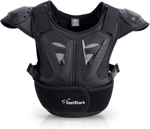 Seahouse Kids Dirt Chest Spine Protector Body Protective Vest Gear for Bike Motocross Snowboarding Skiing (M for height 45"-51") in Saudi Arabia