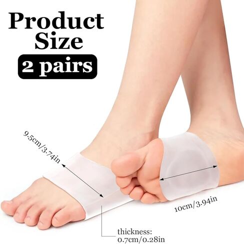 2pair Arch Support Socks Unisex Arch Relief Braces for Foot Care for Flat Feet Foot Pain Relief in Saudi Arabia