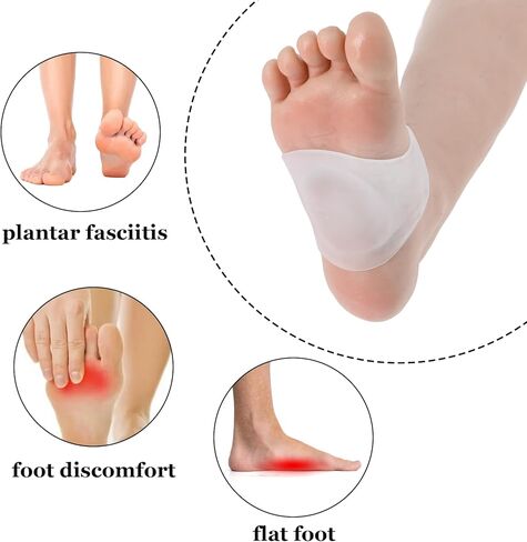 2pair Arch Support Socks Unisex Arch Relief Braces for Foot Care for Flat Feet Foot Pain Relief in Saudi Arabia