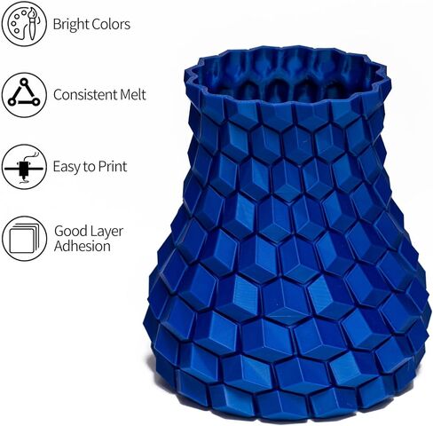 INLAND Micro Center PLA 3D Printer Filament 1.75mm - Silver, Dimensional Accuracy +/- 0.03mm - 1kg Cardboard Spool (2.2 lbs) “ Fits Most FDM/FFF Printers “ Odor Free, Clog Free Filaments in Kuwait