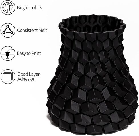 INLAND Micro Center PLA 3D Printer Filament 1.75mm - Silver, Dimensional Accuracy +/- 0.03mm - 1kg Cardboard Spool (2.2 lbs) “ Fits Most FDM/FFF Printers “ Odor Free, Clog Free Filaments in Kuwait