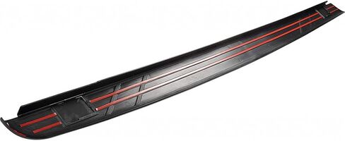 Karparts360 لـ Chevy Silverado 3500 HD 2011 2012 2013 Bed Rail Cover | البلاستيك | أسود | Snap Fit | 1.58 بوصة العمق | 0.13 بوصة سمك | استبدال 17802471 in Kuwait