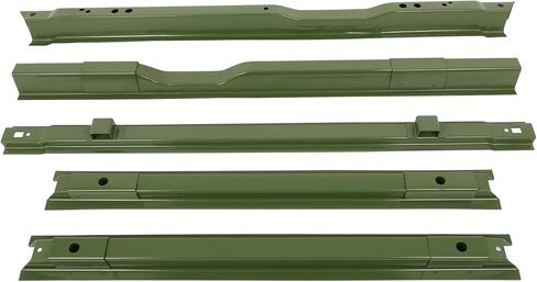 SCITOO 5 Track Truck Bed Rails Long Bed Rails Compatible with Ford Models for 1999-2018 for Ford for F250/F350/F-450 Super Duty 5 Steel Rails Truck Bed Crossmember Long Bed Crossmember Kit in Saudi Arabia