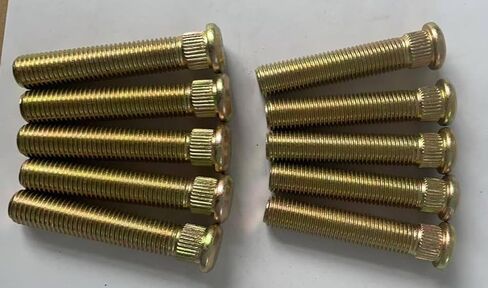 10pcs Extended Wheel Studs Bolt 1007708 M12x1.5 2.5 in. Length Replacement for Chevrolet Camaro Corvette, Ford Fusion Escape Foucs Fiesta in Kuwait