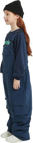 Kid Snow Bib Waterporoof Insulation Winter Overalls Ski Snowboard Pants for Boys Girls in Kuwait
