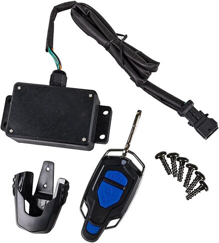 Polaris Ranger Wireless Winch Remote for HD Winches ، التشغيل عن بُعد على بعد 50 قدمًا ، مقطع حزام ، LED Transmitting Light ، OEM الأصلي - 2883455 in Saudi Arabia