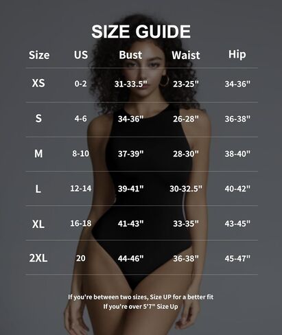 Women's Crew Neck Sleeveless Bodysuit Seamless Double-Lined Stretchy Tank Top Bodysuits for Women Home Work Date Wear in Kuwait