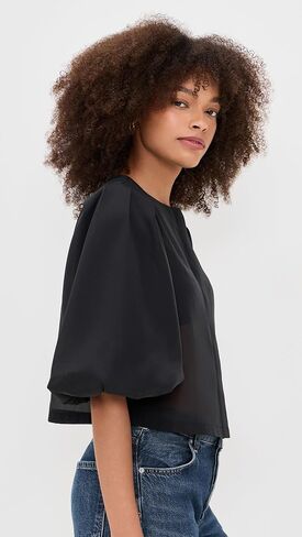 Le Bop Women's Liza Puff Sleeve في الأورجانزا in Kuwait