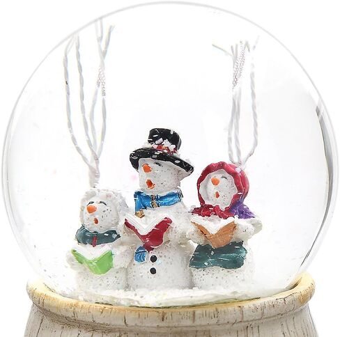 Christmas Musical Snow Globe Polystone Water Glass Snow Globe for Holiday, Snowman(Let it Snow) in Saudi Arabia