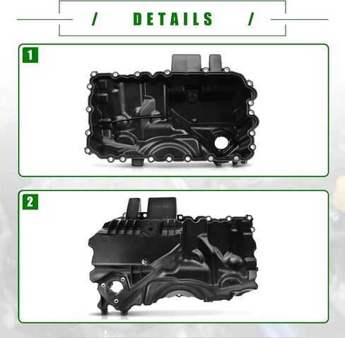 مقلاة زيت المحرك وحشية متوافقة مع BMW 228i 2014-2016 320i 2012-2017 328i 2012-2016 428i 2014-2016 528i 2012-2016 x1 2013-2015 Z4 2012-2015 11137618512 in Saudi Arabia