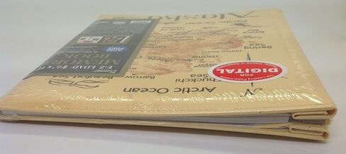 Alaska Photo Memory Digital Book Top Load Pioneer Map Design 8.5 X 11" in Saudi Arabia