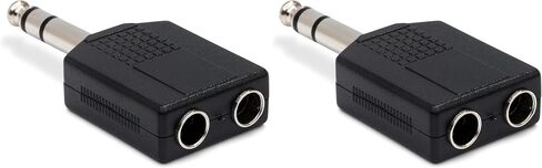 Hosa GPP-359 محول TRS مزدوج 1/4 بوصة إلى 1/4 بوصة in Saudi Arabia