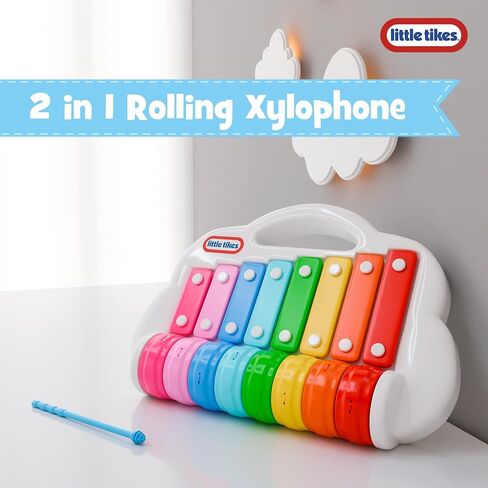 Lollipop Little Tikes 2-in-1 Musical Fun: Engage Your Toddler with The Cozy Cup Xylophone and Piano, offering Both Xylophone and Piano Modes in one Delightful Toy. in Saudi Arabia