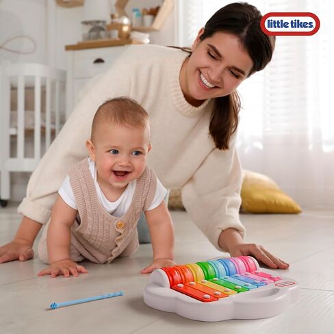 Lollipop Little Tikes 2-in-1 Musical Fun: Engage Your Toddler with The Cozy Cup Xylophone and Piano, offering Both Xylophone and Piano Modes in one Delightful Toy. in Saudi Arabia