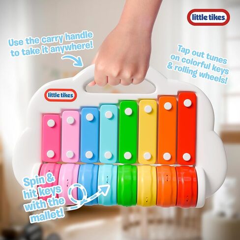 Lollipop Little Tikes 2-in-1 Musical Fun: Engage Your Toddler with The Cozy Cup Xylophone and Piano, offering Both Xylophone and Piano Modes in one Delightful Toy. in Saudi Arabia