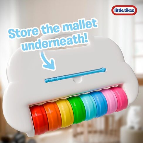 Lollipop Little Tikes 2-in-1 Musical Fun: Engage Your Toddler with The Cozy Cup Xylophone and Piano, offering Both Xylophone and Piano Modes in one Delightful Toy. in Saudi Arabia