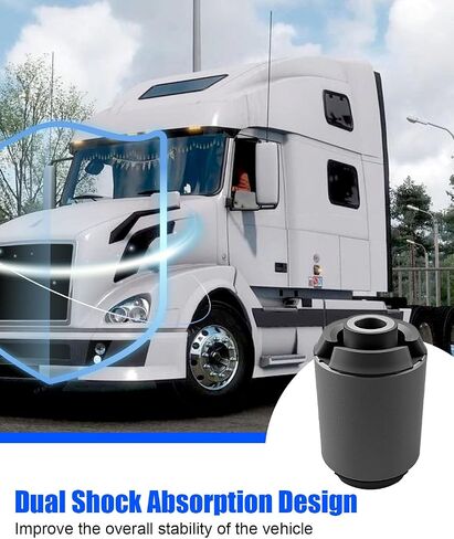 8074666 Truck Cabin Mount Rubber Bushing Fit for Volvo VNL 2002 2003 VNL 2005 2006 2007 VHD 2003 VN 2004, Heavy Duty Truck Cab Mount Replace 20900848 924-5505, 2Pcs in Saudi Arabia