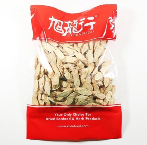 Premium Astragalus Root Slices Unsulphure, Pure and Natural 旭龙行无漂白特级北芪黄芪片 8 oz 227g (8OZ) in Saudi Arabia