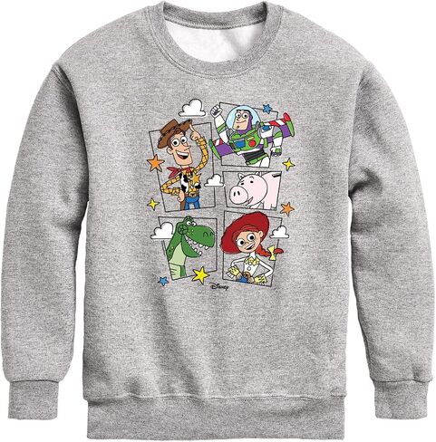 Disney - Toy Story - Toying Around - Toddler & Youth Crewneck Fleece Sweatshirt in Saudi Arabia