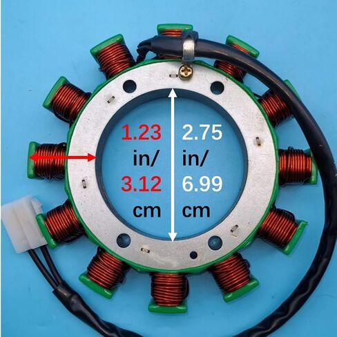 Coil Stator for Kawasaki 59031-2123 FD620D FD661D FD671D FD711D FD750D FD791D FD851D Engine Z1255 in Saudi Arabia