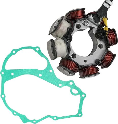 Caltric Stator and Gasket Compatible With Honda TRX250 TRX 250 Recon 250 2X4 1997 1998 1999 2000 2001 in Saudi Arabia