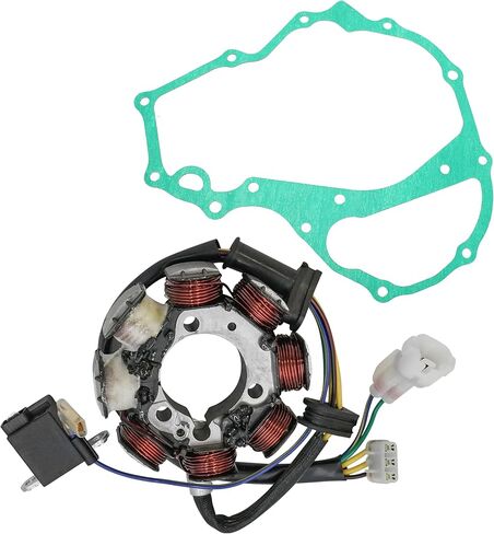 Caltric Stator and Gasket Compatible With Honda TRX250 TRX 250 Recon 250 2X4 1997 1998 1999 2000 2001 in Saudi Arabia