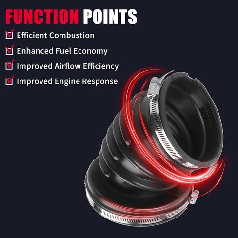 6.7 Cummins AIR HOSE REANTATION TUBE العلوي يحل محل 53032944AL متوافق مع Dodge RAM 2007-2018 2500 3500 4500 5500 لـ 6.7L CUMMINS DIESEL AIR SHOSE DUCT TUBE in Kuwait