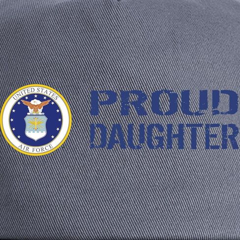 Cafepress USAF: ابنة فخور Cap قابلة للتعديل قبعة البيسبول in Saudi Arabia