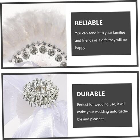 Elegant Handheld Rhinestone Dance Fan for Weddings Parties and Stage Performances Lightweight and Portable Plume Fan for Unforgettable Photo Props in Saudi Arabia