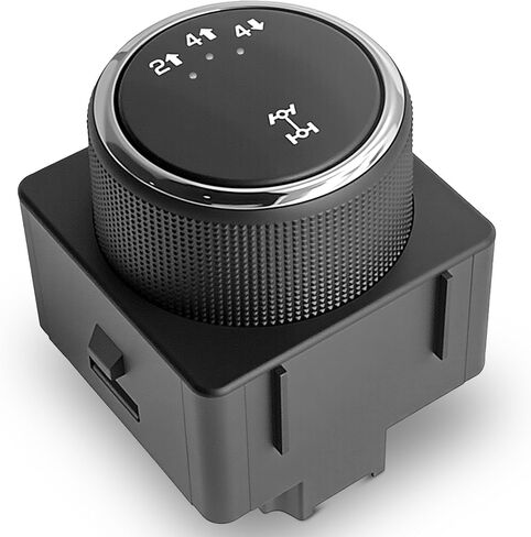 Partsflow 4WD Wheel Drive Switch متوافق مع 2008-2014 شيفروليه سيلفرادو 2500 HD/3500 HD/1500 متوافق مع GMC Sierra 2500 HD/3500 HD/1500 15913725 20972859 SW9278 in Saudi Arabia
