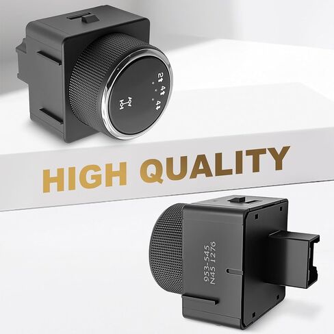Partsflow 4WD Wheel Drive Switch متوافق مع 2008-2014 شيفروليه سيلفرادو 2500 HD/3500 HD/1500 متوافق مع GMC Sierra 2500 HD/3500 HD/1500 15913725 20972859 SW9278 in Saudi Arabia