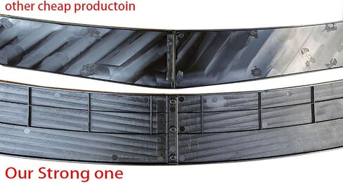 Universal Round Front Bumper Lip Body Kit Spoiler for Honda Civi BMW Audi Benz Mazda Strut Rod Tie Support Bars 8"-11" in Saudi Arabia