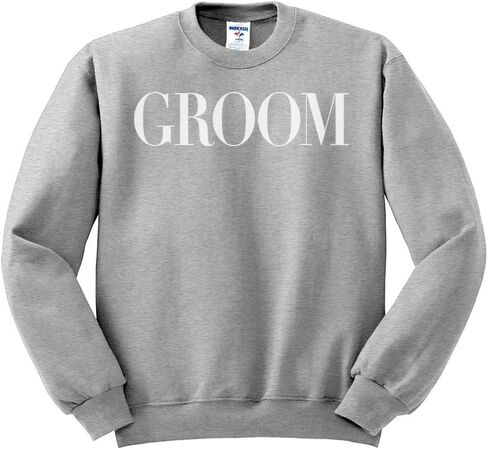 TeesAndTankYou Bridal Party Groom Sweatshirt Unisex in Kuwait