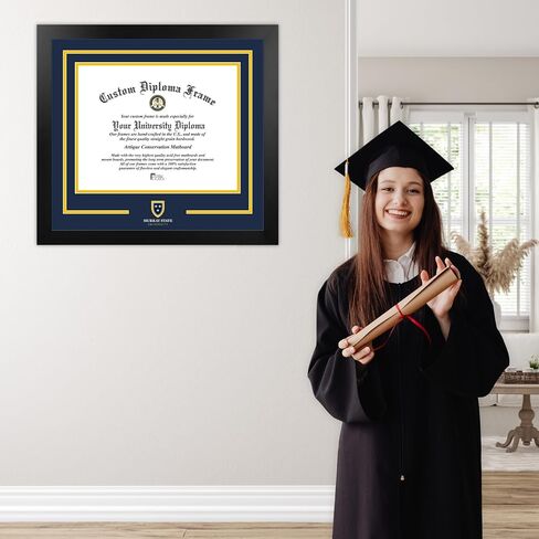 Campus Images NCAA Kansas State Wildcats Unisex Spirit Diploma Manhattan Black Frame with Bonus Lithograph, Black, One Size in Saudi Arabia