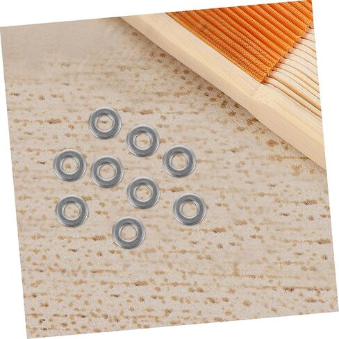 Ciieeo 10pcs Silver Rivet Spacers for Hand Fan Repair Fasteners for Easy Installation and Essential Folding Fan Accessories in Saudi Arabia