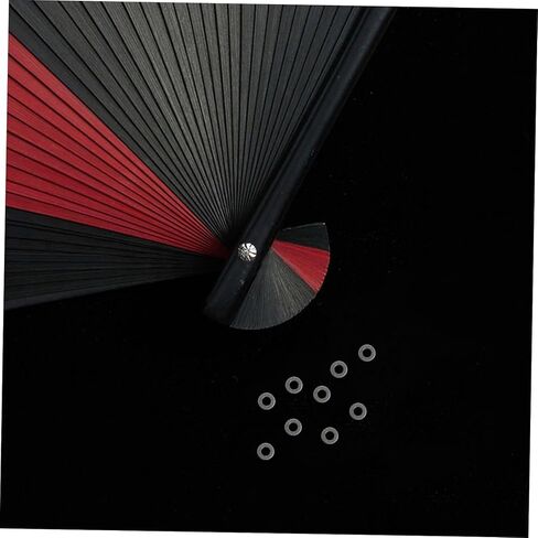 Zerodeko 10pcs Silver Rivet Spacer Fasteners for Handmade Fan Repair Fan Parts Easy Installation for Spacing and Modifications in Kuwait