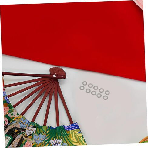 Zerodeko 10pcs Silver Rivet Spacer Fasteners for Handmade Fan Repair Fan Parts Easy Installation for Spacing and Modifications in Kuwait