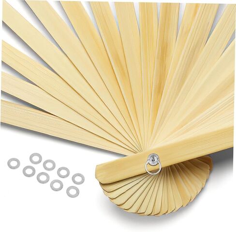 Zerodeko 10pcs Silver Rivet Spacer Fasteners for Handmade Fan Repair Fan Parts Easy Installation for Spacing and Modifications in Kuwait