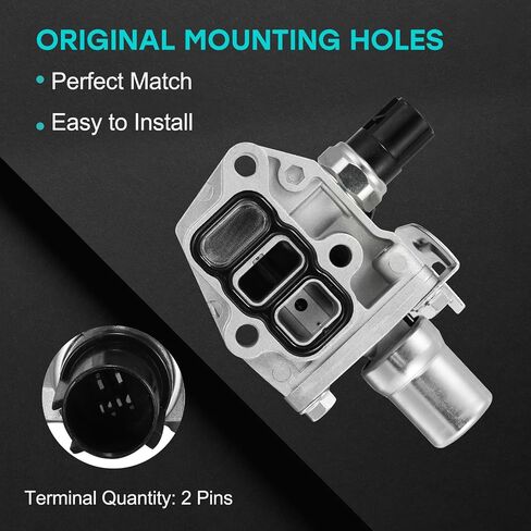 15810-PAA-A02 VTEC VVT Solenoid OCV Oil Control Variable Valve (2.3L L4) Timing For Honda Accord 1998 1999 2000 2001 2002, Odyssey 1998, Acura CL 1998 15810-PAA-A01 15810-PAA-A03 917-281 917281 in Saudi Arabia