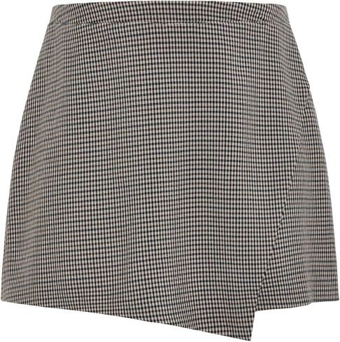 City Chic Women's Plus Size Skort - Tiana Plaid in Saudi Arabia