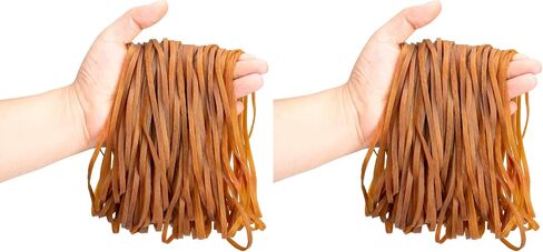Large Rubber Bands 150pcs,Strong Elastic Rubber Bands for Office Supply,Trash Can, File Folder, Perfect for Home and Office in Saudi Arabia