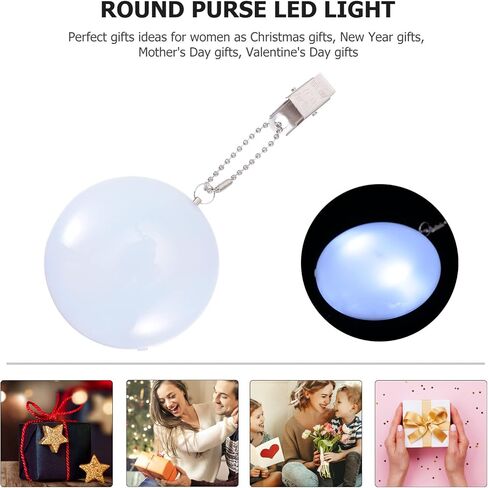 uonlytech 1pc محفظة الضوء حقيبة اليد مستشعر مصباح LED LED LED LIGH in Saudi Arabia