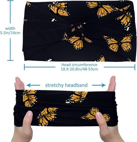 Wide Headbands for Women, Dog Hairband for Women Non Slip Sports Head Bands for Women's Hair in Saudi Arabia