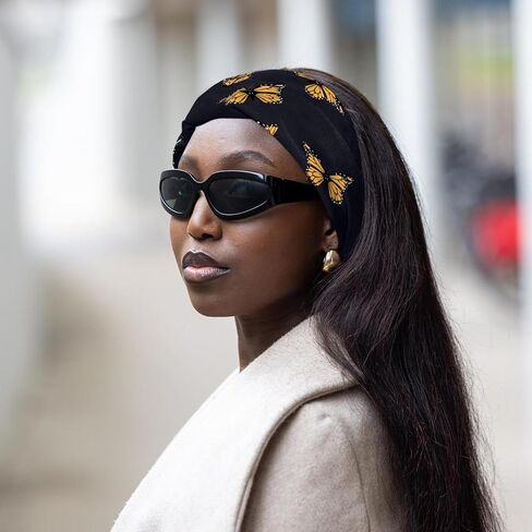 Wide Headbands for Women, Dog Hairband for Women Non Slip Sports Head Bands for Women's Hair in Saudi Arabia