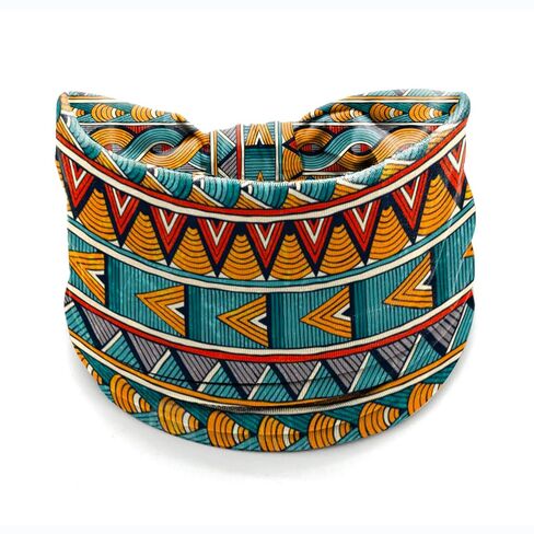 العصابات القبلية الأفريقية للنساء - 4 حزمة بوهو طباعة عريضة على واسعة in Kuwait