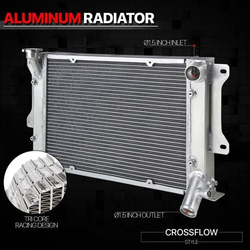 Front Side Aluminum Crossflow Radiator for Mazda for RX-3 1972-1978 102-2736 in Saudi Arabia