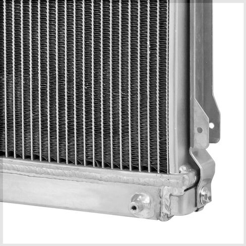 Fits B6Ze Mt [Dual Row Core] Aluminum Radiator Silver 1.25 in-Inlet Diameter Bottom Left-Outlet Location Downflow-Style RAD1140 TMA-209MMAR in Saudi Arabia