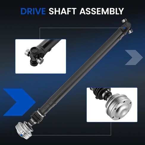 938-138 Front Drive Shaft Complete DriveShaft Assembly Compatible with Jeep 2007-2010 Grand Cherokee, 2007-2010 Commander in Saudi Arabia