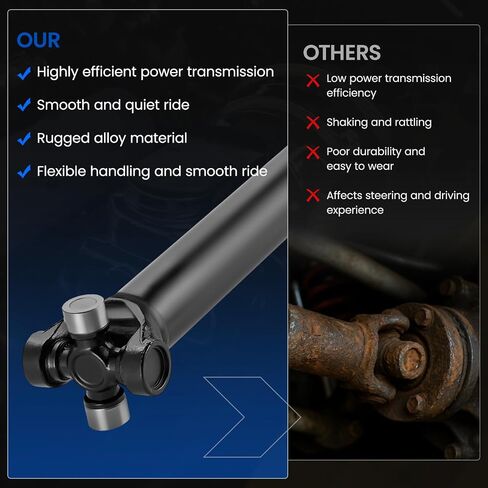 938-138 Front Drive Shaft Complete DriveShaft Assembly Compatible with Jeep 2007-2010 Grand Cherokee, 2007-2010 Commander in Saudi Arabia